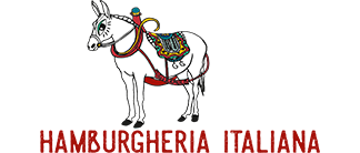 Logo Gira Mulo Hamburgheria Italiana Ceglie Messapica web 320px bianco